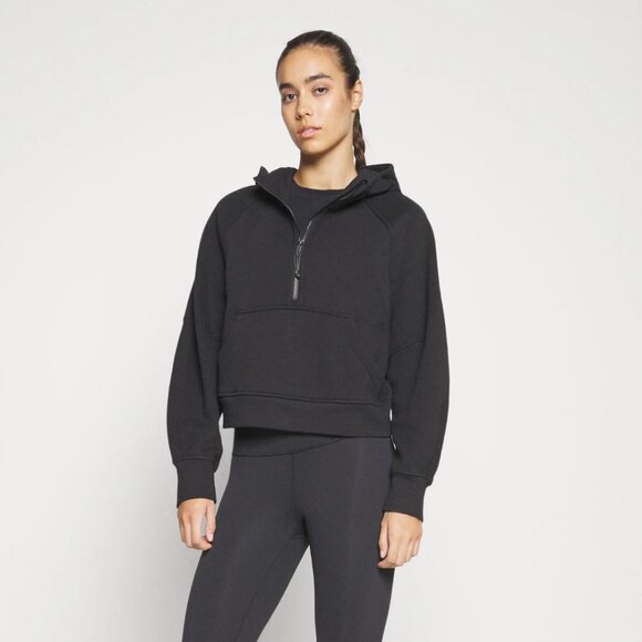 LULULEMON Scuba Oversized Half-Zip Hoodie - Black - Picture 1 of 13